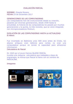 Evaluación5 Gissela Moreno