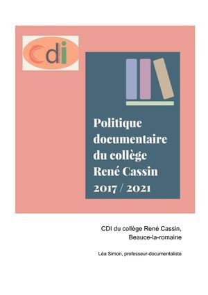 Politique Documentaire 2017_2021