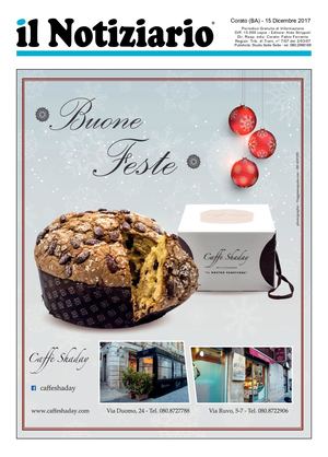 il Notiziario - Corato - 15 Dicembre 2017