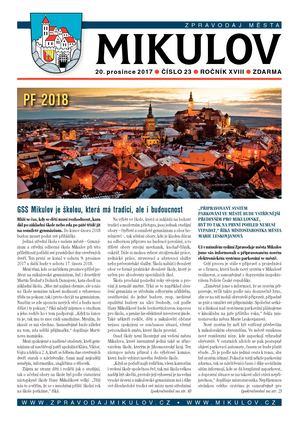 Zpravodaj města Mikulov 23/2017