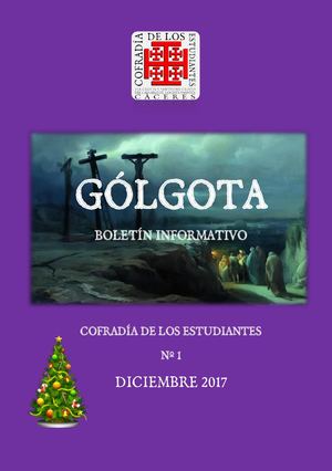 Cofradía De Los Estudiantes Boletín Informativo Nº 1 Dic 2017
