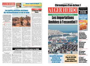 Alger Hebdo N°602 Du 21 Au 27 Décembre 2017