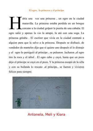 Cuentos de Ogros 2017 3ro. B.