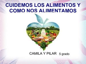 Alimentación Sana 5to. grado