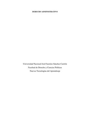 Derecho Administrativo PDF