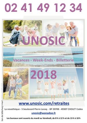 Supplément Loisirs Retraités Unosic 2018