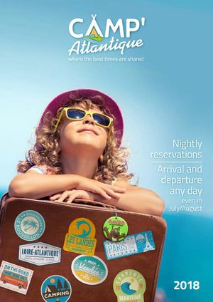 Camp'Atlantique 2018 brochure (UK)