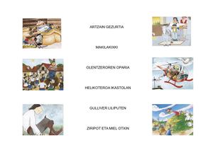 Ipuinak Izenburuekin Lotu