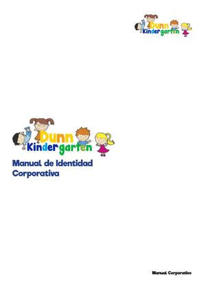 Manual Corporativo Dunn KinderGarten
