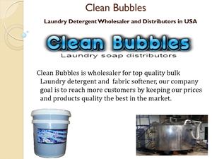 Laundry Detergent Wholesale