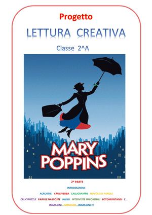 PROGETTO LETTURA E SCRITTURA CREATIVA 2^ VOLUME