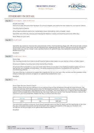 Italy Tour Packages at Cox & Kings