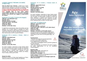 Raquettes Agy 122017