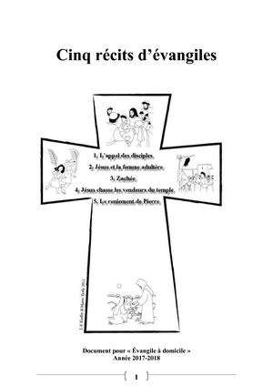 0 Document Cinq Recits D Evangiles