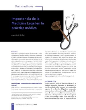 Medicina Legal Y Forense