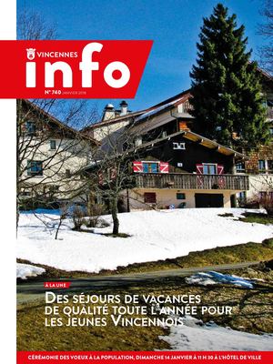 VINCENNES INFO N° 740 (JANVIER 2018)