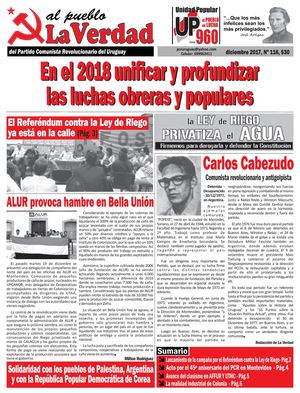La Verdad nº 116, diciembre 2017