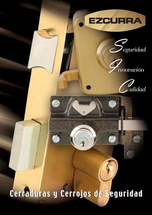 Ezcurra Catalogo (Cerrojos Y Cerraduras de Paso)