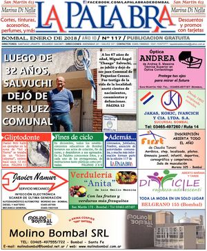 La Palabra N° 117 (Enero de 2018)
