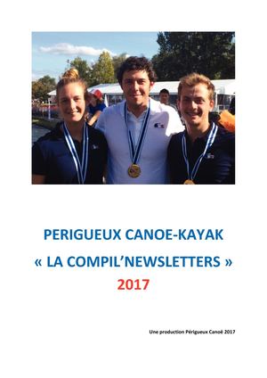 La Compil'Newsletter 2017 Périgueux Canoë-kayak