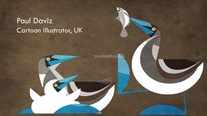 Paul Daviz - Cartoon illustrator, UK