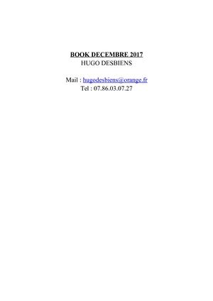 Book Decembre 2017