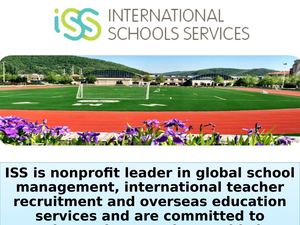 International Schools Services - Nonprofit Leader in International School Recruitment & Management Services