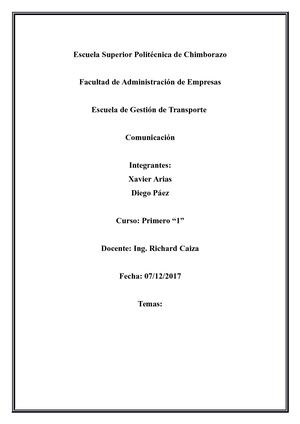 Comunicación Grupal