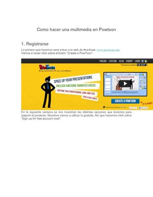 Como Hacer Una Multimedia En Powtoon