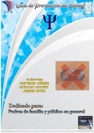 Guia de Prevencion en contra el Cutting
