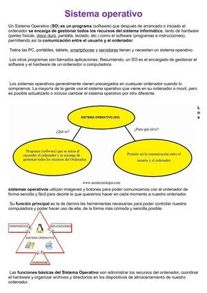 Sistema Operativo