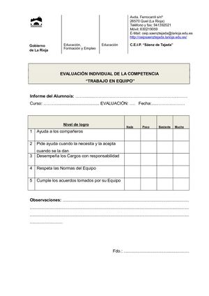 Evaluacion Cooperativo