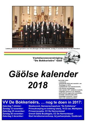 Gäölse Kalender 2018