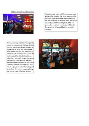 Additional Locations And Expanding Our Storyline