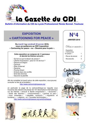 Gazette Du Cdi N°4 Janvier 18