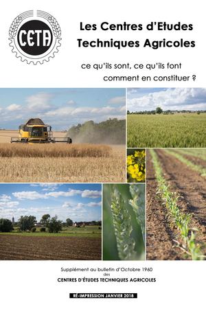 Les Centres d'Etudes Techniques Agricoles - réédition 2018 GRCETA IDF