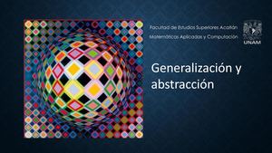 2 4 Generalización Y Abstracción