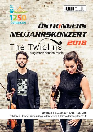 Kadd Programmheft Neujahrskonzert 2018 The Twiolins