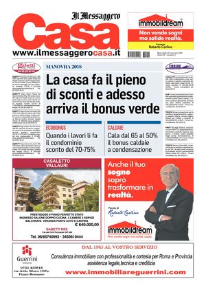 Messaggero Casa 10 Gennaio 2018