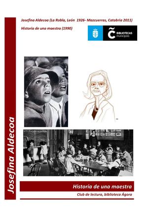 "Historia De Una Maestra" (1990) de Josefina Aldecoa