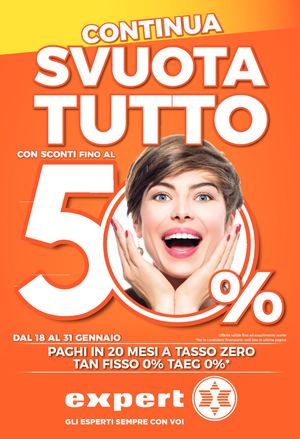 Equipe Expert Continua Lo Svuotatutto Dal 18 31 Gennaio