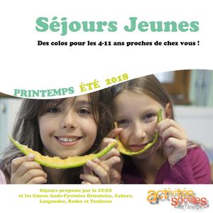 Catalogue Jeunes Printemps Ete 2018
