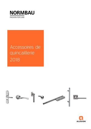 Normbau Catalogue Tarif Quincaillerie 2018