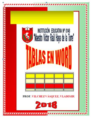 Tablas En Word