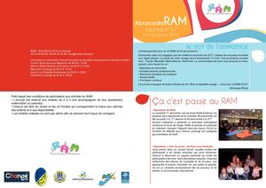 JOURNAL DU RAM N°17 - JANVIER-FEVRIER