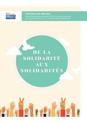 De La Solidarité Aux Solidarités