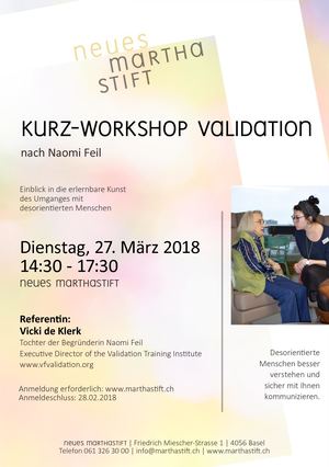Kurz-Workshop Validation nach Naomi Feil