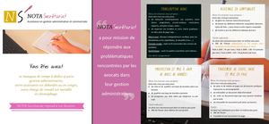 Plaquette Avocats - NOTA Secrétariat