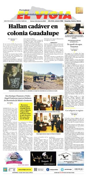 12 de enero del 2018