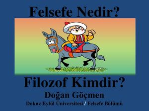 Felsefe Nedir Filozof Kimdir